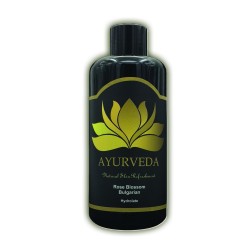 AYURVEDA 保加利亞大馬亞革玫瑰純露 配 歐洲進口紫晶玻璃瓶